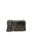 Toledo Small Chain Shoulder Bag, Dark Brass