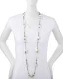 Simulated-Pearl Single-Strand Necklace