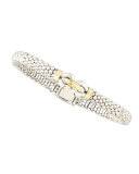 Derby Silver & Gold Bracelet, 6mm