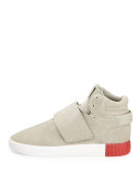 Men's Tubular Invader Suede Mid-Top Sneaker