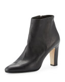 Itapua Leather 90mm Ankle Boot, Black