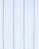 Wide Stripe Dress Shirt, Light Blue