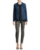 Joy Snake-Print Leggings 