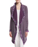 Mina Fringe Artisan Cardigan, Fiore/Multi