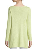 Long-Sleeve Organic Slub Top 