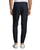 Pier Deaver Nylon Jogger Pants, Navy