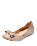 Tali Bow Ballet Flat, Maple Sugar