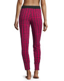Astaire Jogger Pants, Deep Ruby/Black