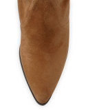 Highstreet Suede Over-the-Knee Boot, Toffee