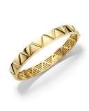 18K Yellow Gold Triangoli Bangle Bracelet