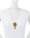 Golden Triangle Pendant Necklace