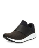 Vazee Rush Knit Slip-On Sneaker, Black
