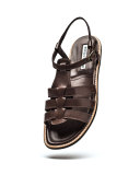 Canale Flat Cage Sandal, Tmoro