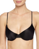 Disclosure Scoop Convertible Contour Bra, Black