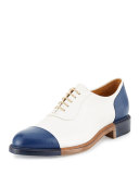 The Smythe Leather Cap-Toe Oxford Shoe