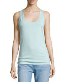 Scoop-Neck Cotton Tank