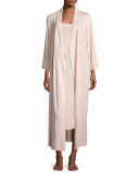 Shangri-La Jersey Nightgown, Dusty Deco Pink