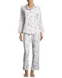 Print Classic Pajama Set, Taffy