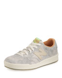 300 Acid Wash Low-Top Sneaker, Gray