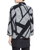 Intersection Houndstooth Boxy Jacket 