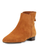 Myth Suede Ankle Boot, Teak