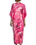 Dahlia Drop-Sleeve Caftan, Posy