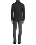 Bowery Slim-Straight Denim Jeans, Shark