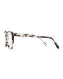 Tokyo Acetate Fashion Glasses, Black Tortoise