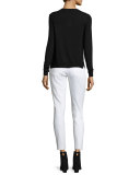 400 Matchstick Ankle Jeans, White