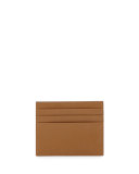 Saffiano Card Case, Caramel