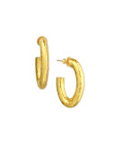 Galahad J Hoop Earrings