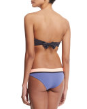Pitch Blue Timbers Reversible Hipster Swim Bottoms, Multi