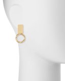 Loop Open Hoop Earrings
