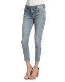 The Almost Skinny Cropped Jeans, Wyoming Wash