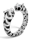 Macan Large Sterling Silver Kick Cuff