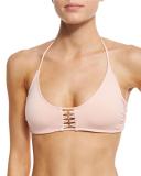Zen Solid Braided Swim Top