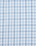 Multi-Check Woven Dress Shirt, Blue