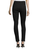 Riche Touche Skinny Ankle Jeans, Black