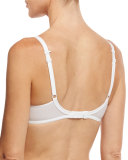 Aeria Mesh Spacer Underwire Bra, White
