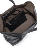 Ondine Calf Tote Bag, Black