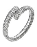 Classic Chain Silver Single Coil Bracelet, Size M