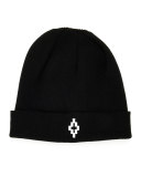 Cruz Logo-Front Beanie, Black/White