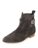 Nolan Suede Ankle Boot, Asphalt
