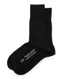 Airport Wool-Blend Socks, Navy