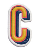 "C" Leather Sticker for Handbag