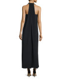 Penelope Long Halter Dress