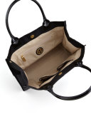 Mini Ella Tote Bag, Black
