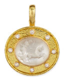 Crystal Goddess Chariot Pendant