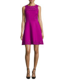 Verony Embroidered Skater Dress