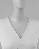 Heart Bezel-Diamond Pendant Necklace